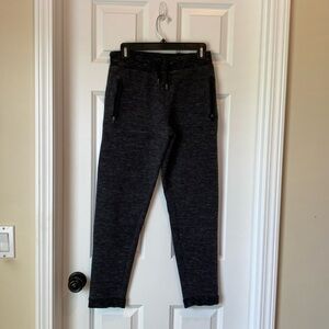 Capsule Boys Joggers Sweatpants - Large -‎ Gray Heathered - Zipper Pockets